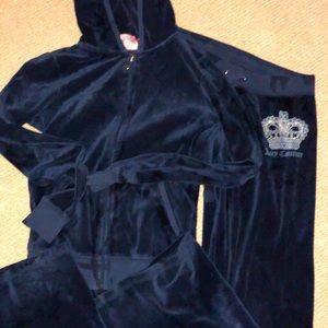 Juicy couture velour track suit size small